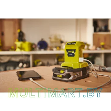 Аккумулятор Ryobi R18USB-0 5133004381 (без батареи) картинка 8